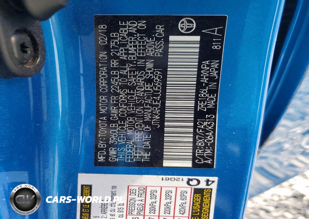 2018 Toyota Corolla Im Base VIN:JTNKARJE4JJ569591 - 14