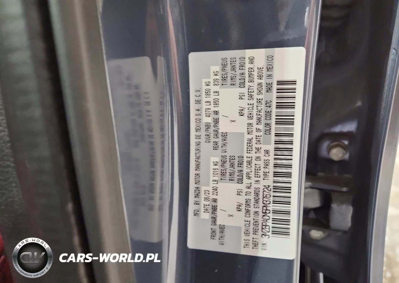 2023 Mazda 3 Preferred VIN:3MZBPACM5PM376724 - 12