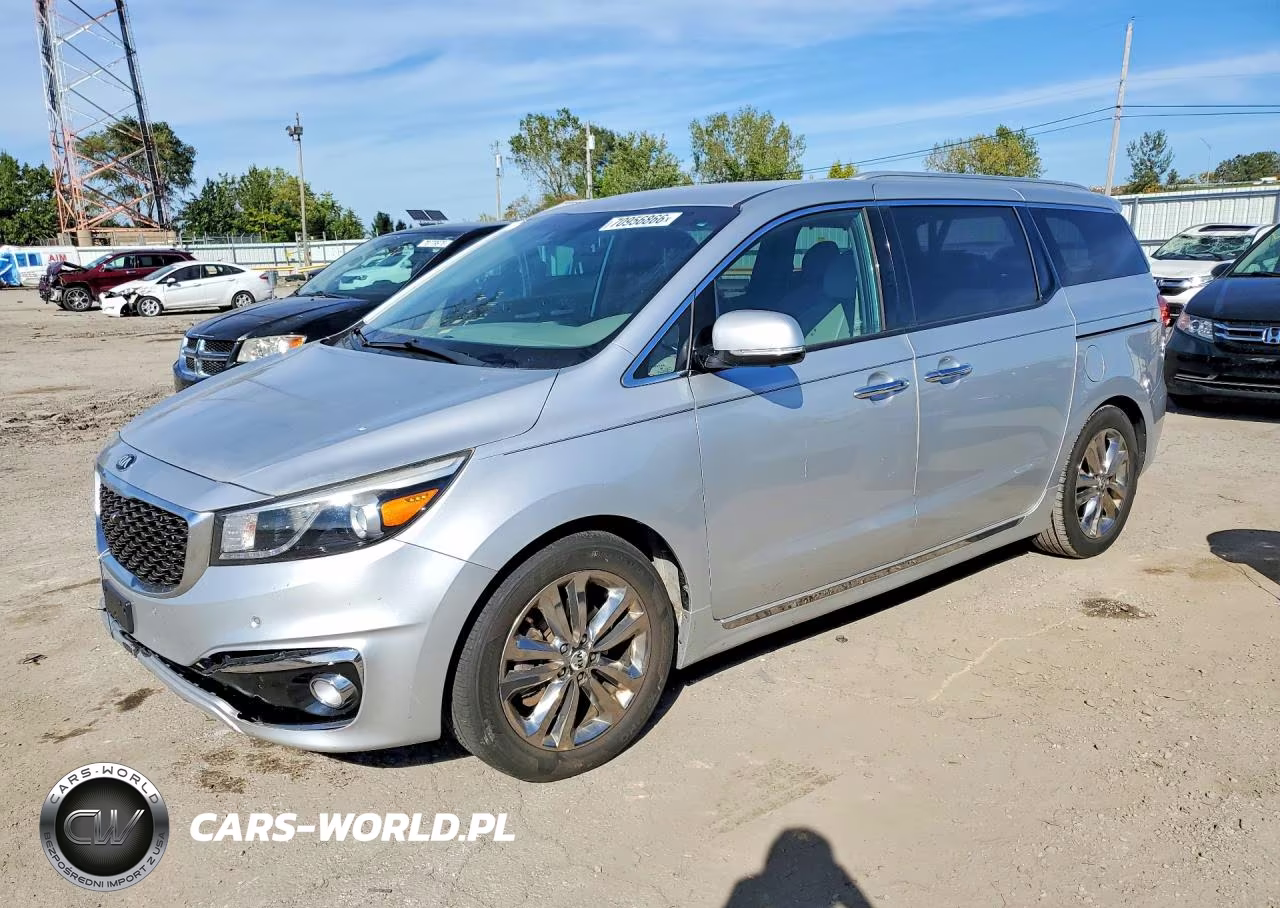 2016 Kia Sedona Sxl VIN:KNDME5C17G6143572 - 1
