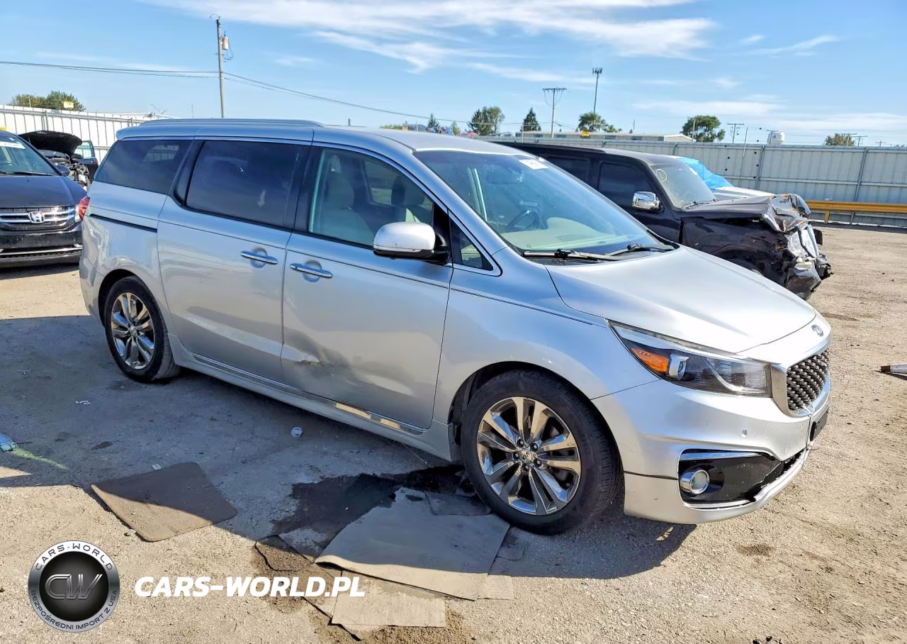 2016 Kia Sedona Sxl VIN:KNDME5C17G6143572 - 4