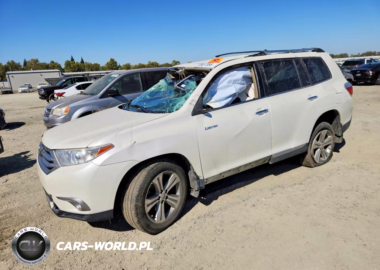2013 Toyota Highlander Limited VIN:5TDDK3EH3DS269978 - 1