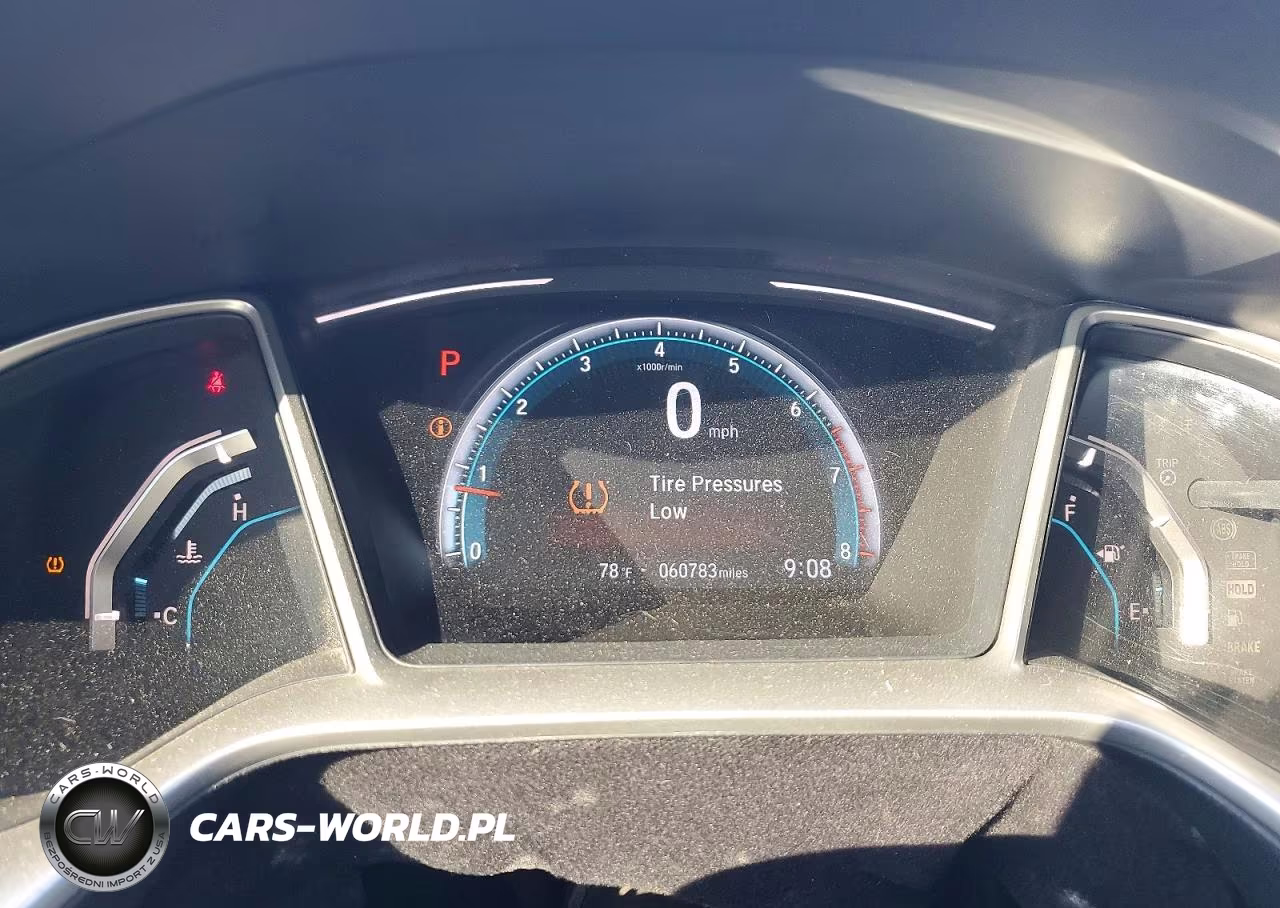 2017 Honda Civic Exl VIN:2HGFC3B72HH358495 - 9