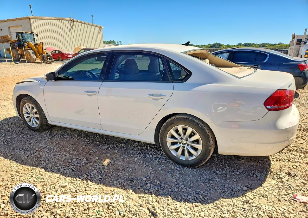 2015 Volkswagen Passat S VIN:1VWAT7A37FC061475 - 2