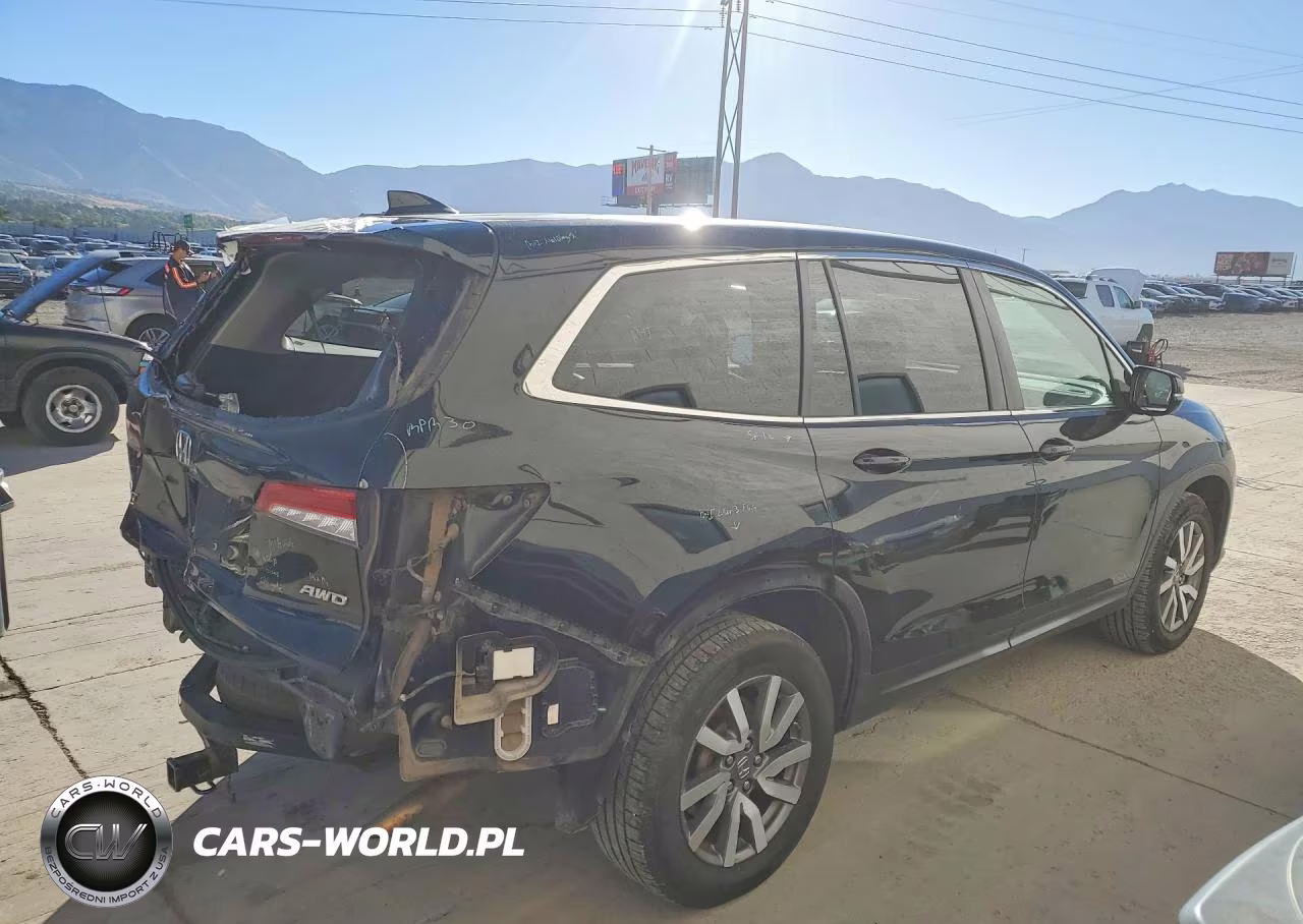 2019 Honda Pilot Exl VIN:5FNYF6H56KB031911 - 3