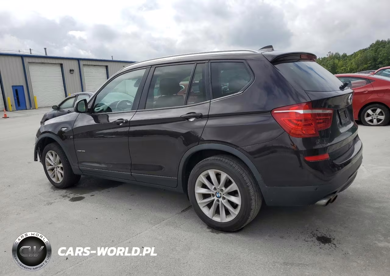 2015 BMW X3 VIN:5UXWX9C57F0D58188 - 2