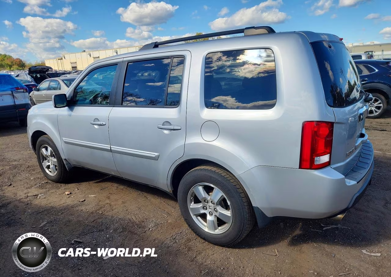 2009 Honda Pilot Exl VIN:5FNYF48589B033562 - 2