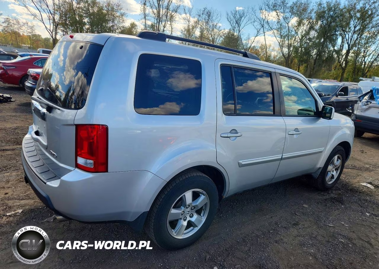 2009 Honda Pilot Exl VIN:5FNYF48589B033562 - 3