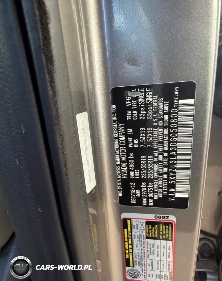2013 Hyundai Santa Fe Sport 2.0T VIN:5XYZU3LA3DG050800 - 10