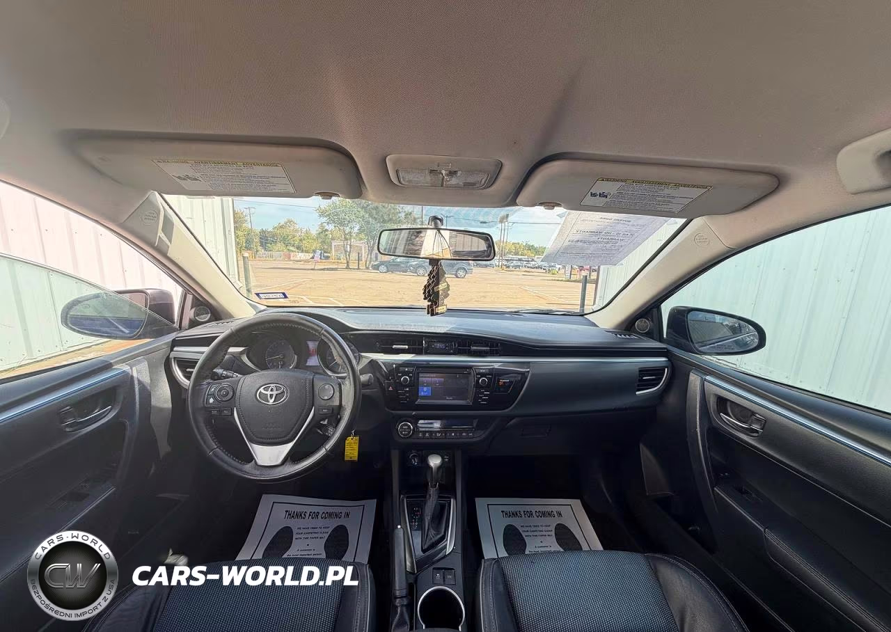 2016 Toyota Corolla S Plus VIN:5YFBURHE6GP423781 - 9