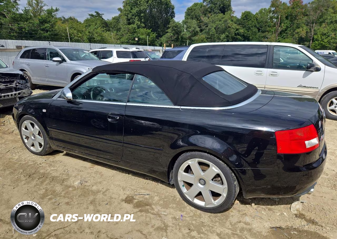 2005 Audi S4 Quattro Cabriolet VIN:WUARL48H55K901797 - 2
