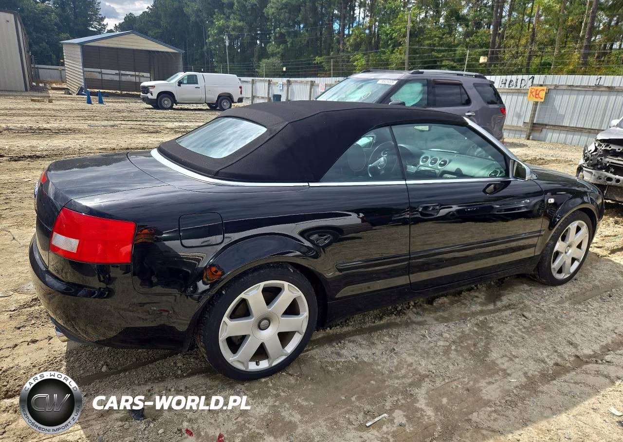 2005 Audi S4 Quattro Cabriolet VIN:WUARL48H55K901797 - 3