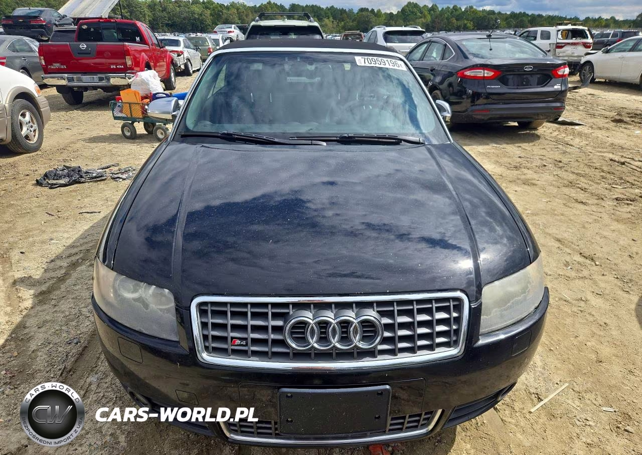 2005 Audi S4 Quattro Cabriolet VIN:WUARL48H55K901797 - 5