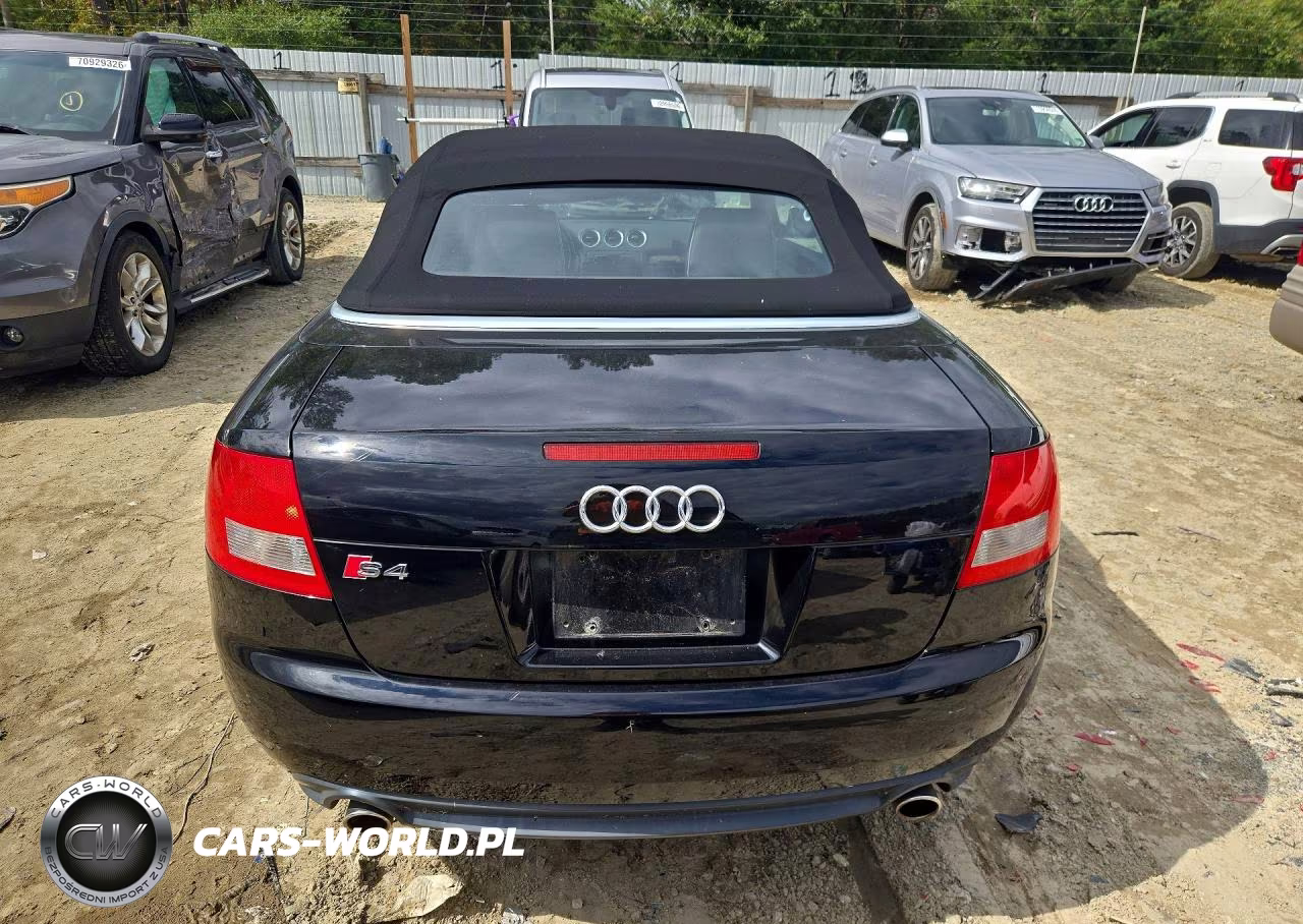 2005 Audi S4 Quattro Cabriolet VIN:WUARL48H55K901797 - 6
