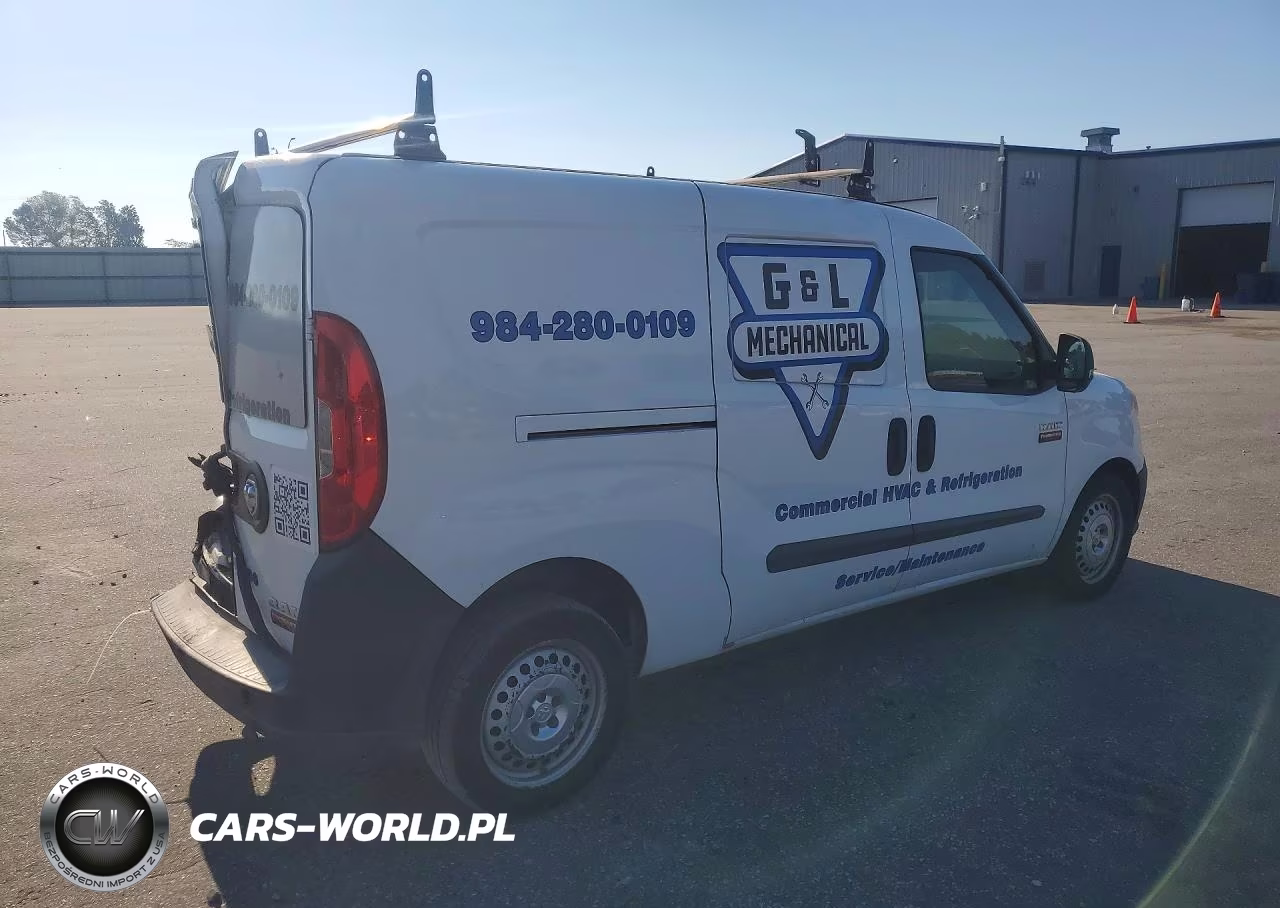2017 Ram Promaster City St Delivery Van VIN:ZFBERFAB5H6D62788 - 3