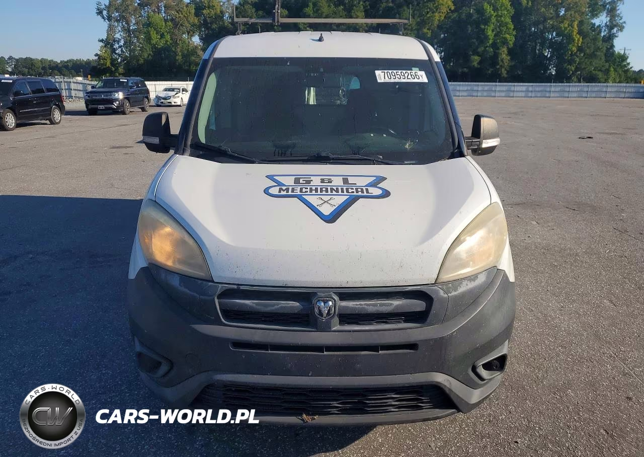 2017 Ram Promaster City St Delivery Van VIN:ZFBERFAB5H6D62788 - 5