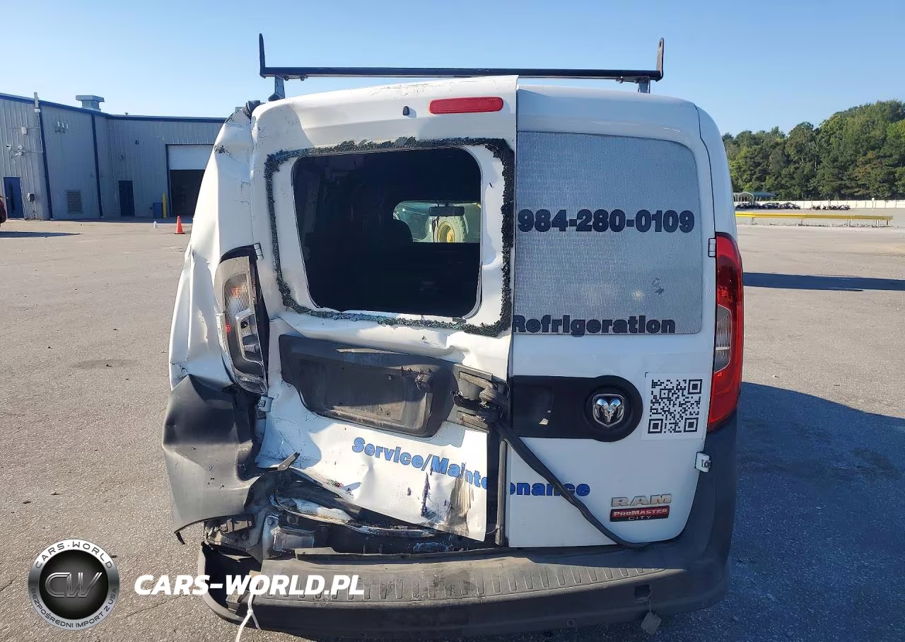 2017 Ram Promaster City St Delivery Van VIN:ZFBERFAB5H6D62788 - 6