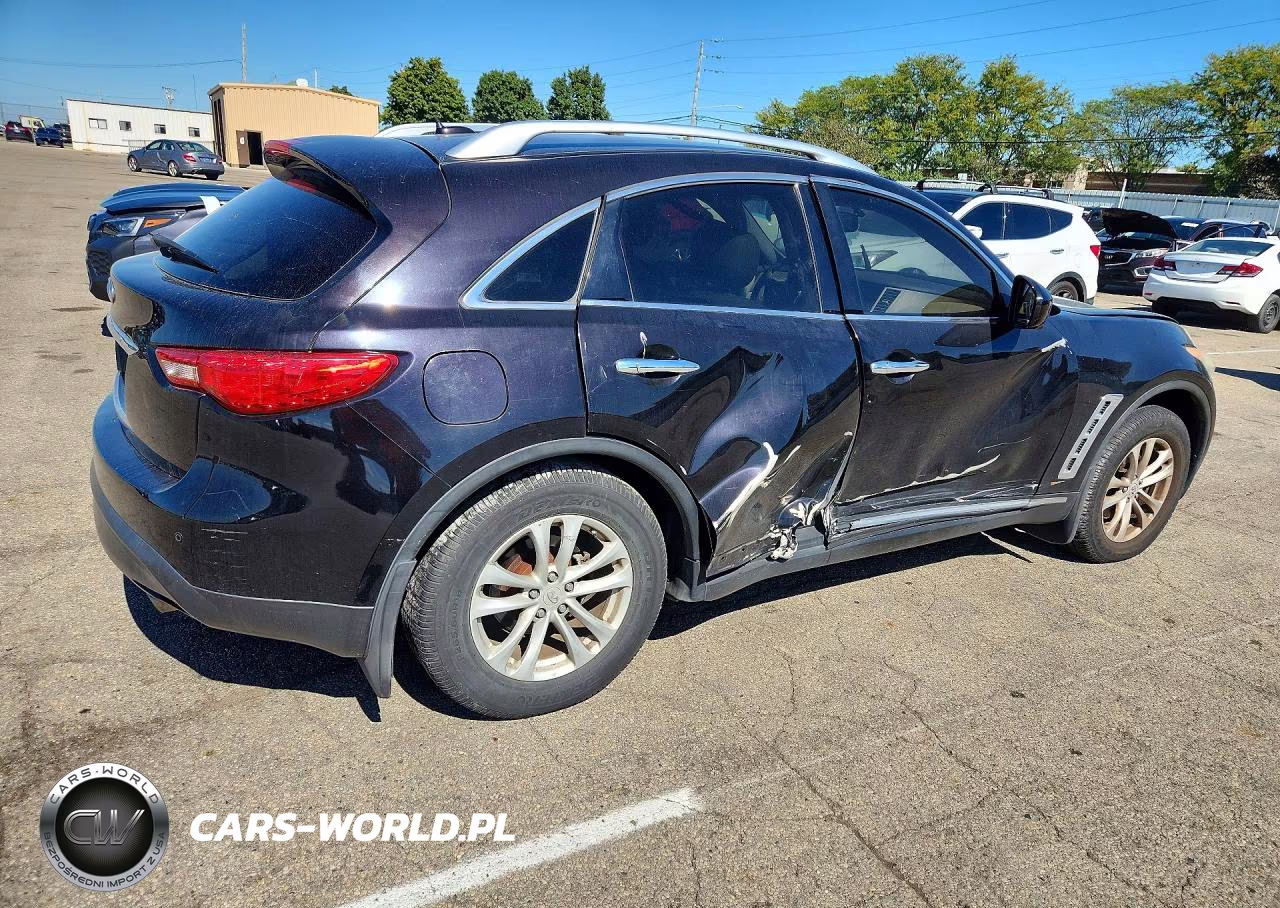 2012 Infiniti Fx35 Base VIN:JN8AS1MW9CM154517 - 3