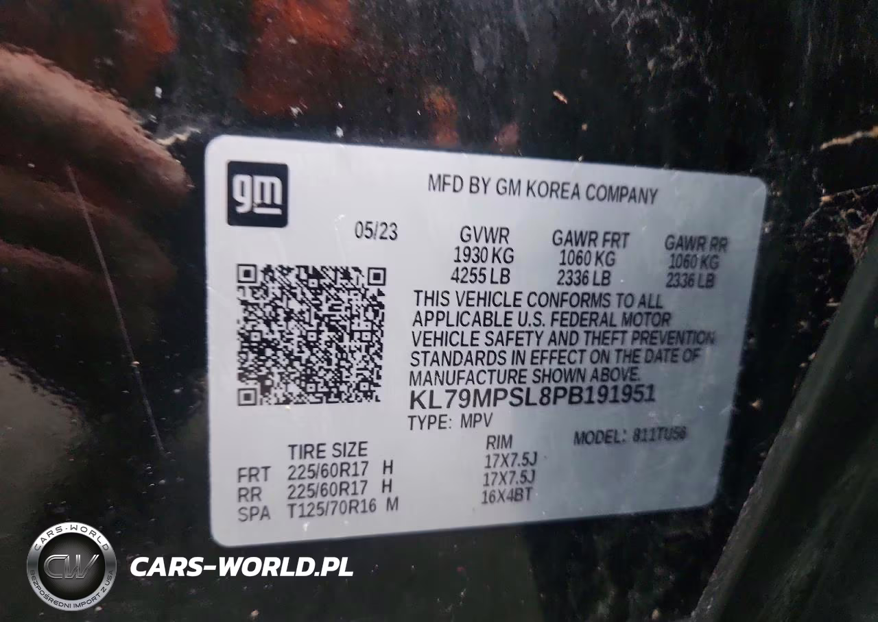 2023 Chevrolet Trailblazer Lt VIN:KL79MPSL8PB191951 - 13