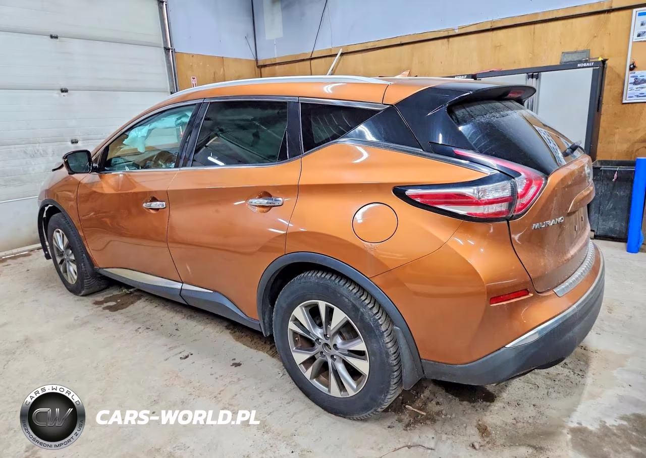 2015 Nissan Murano Sl VIN:5N1AZ2MH5FN240528 - 2