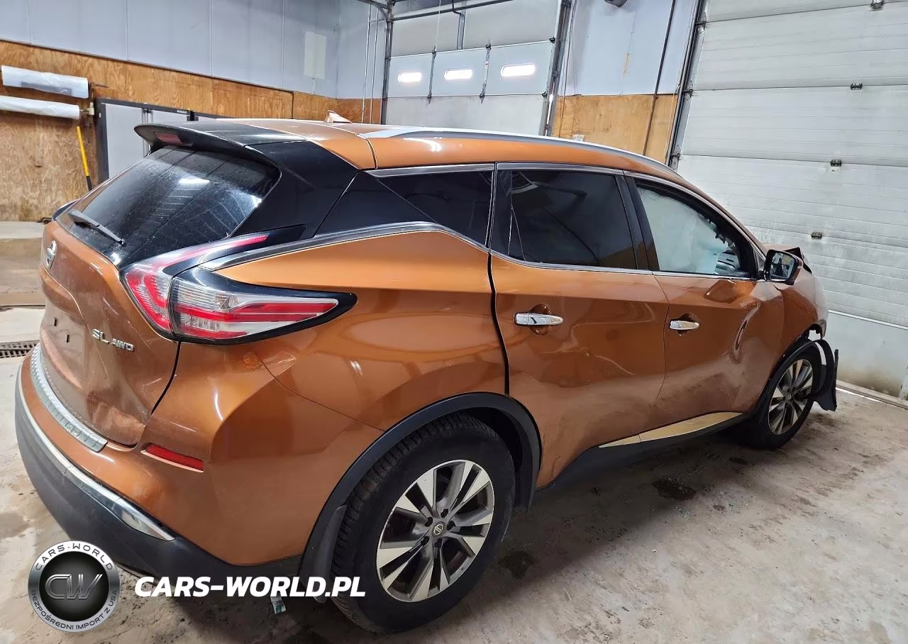 2015 Nissan Murano Sl VIN:5N1AZ2MH5FN240528 - 3