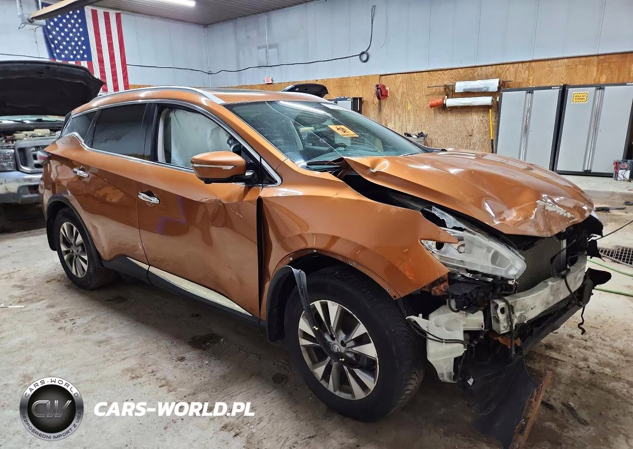 2015 Nissan Murano Sl VIN:5N1AZ2MH5FN240528 - 4