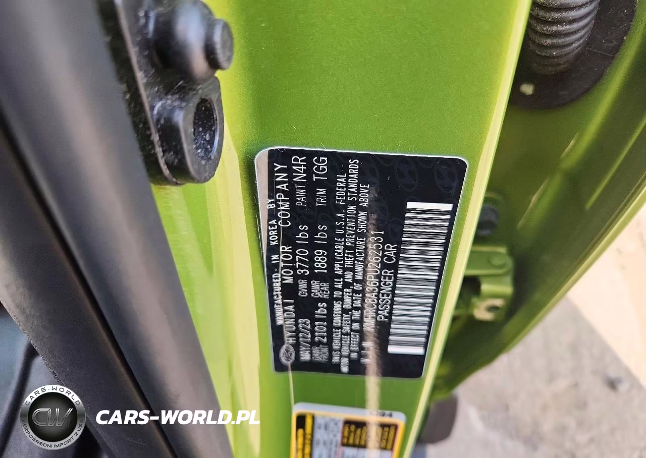 2023 Hyundai Venue Sel VIN:KMHRC8A36PU262531 - 12