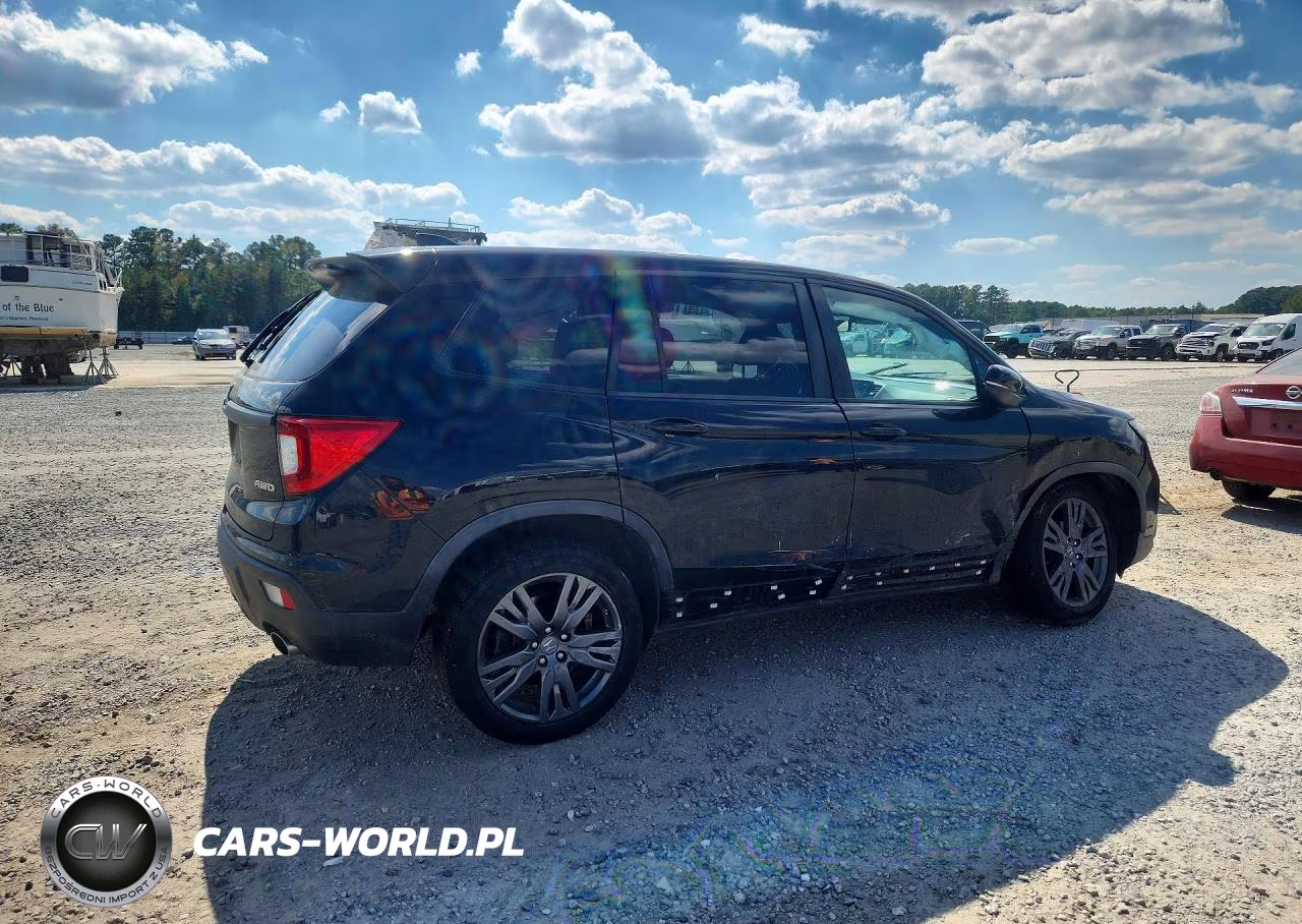 2019 Honda Passport Exl VIN:5FNYF8H5XKB006067 - 3