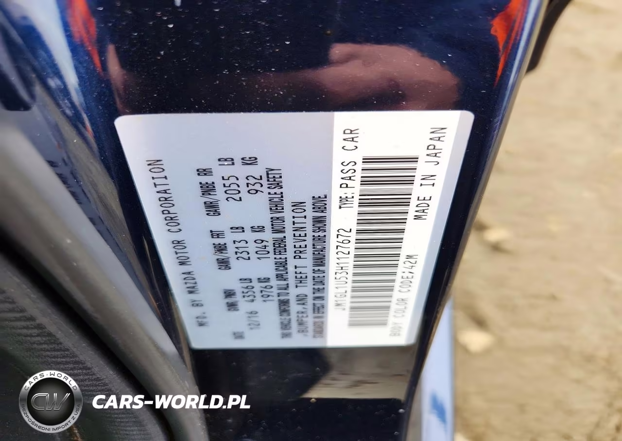 2017 Mazda 6 Sport VIN:JM1GL1U53H1127672 - 12