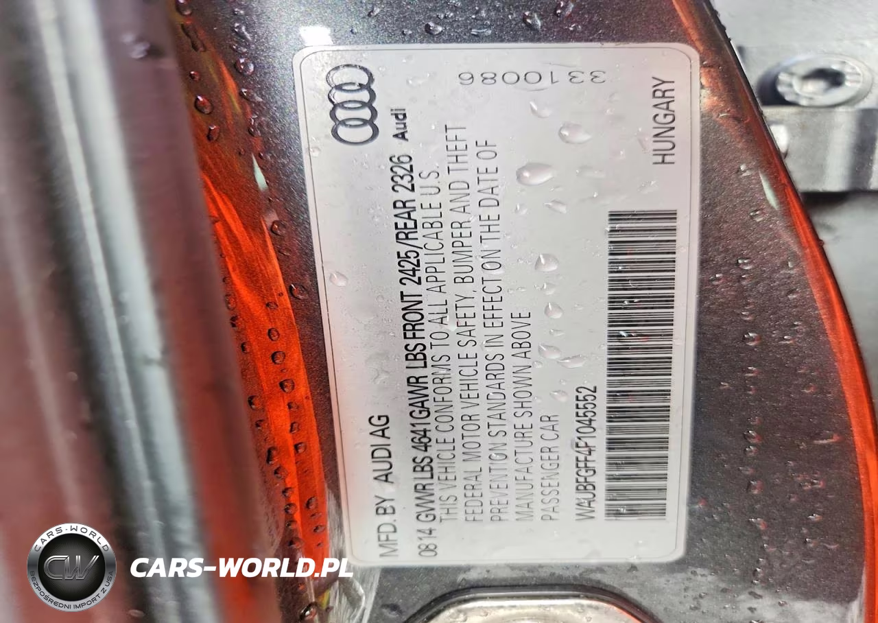 2015 Audi S3 Premium Plus VIN:WAUBFGFF4F1045552 - 12