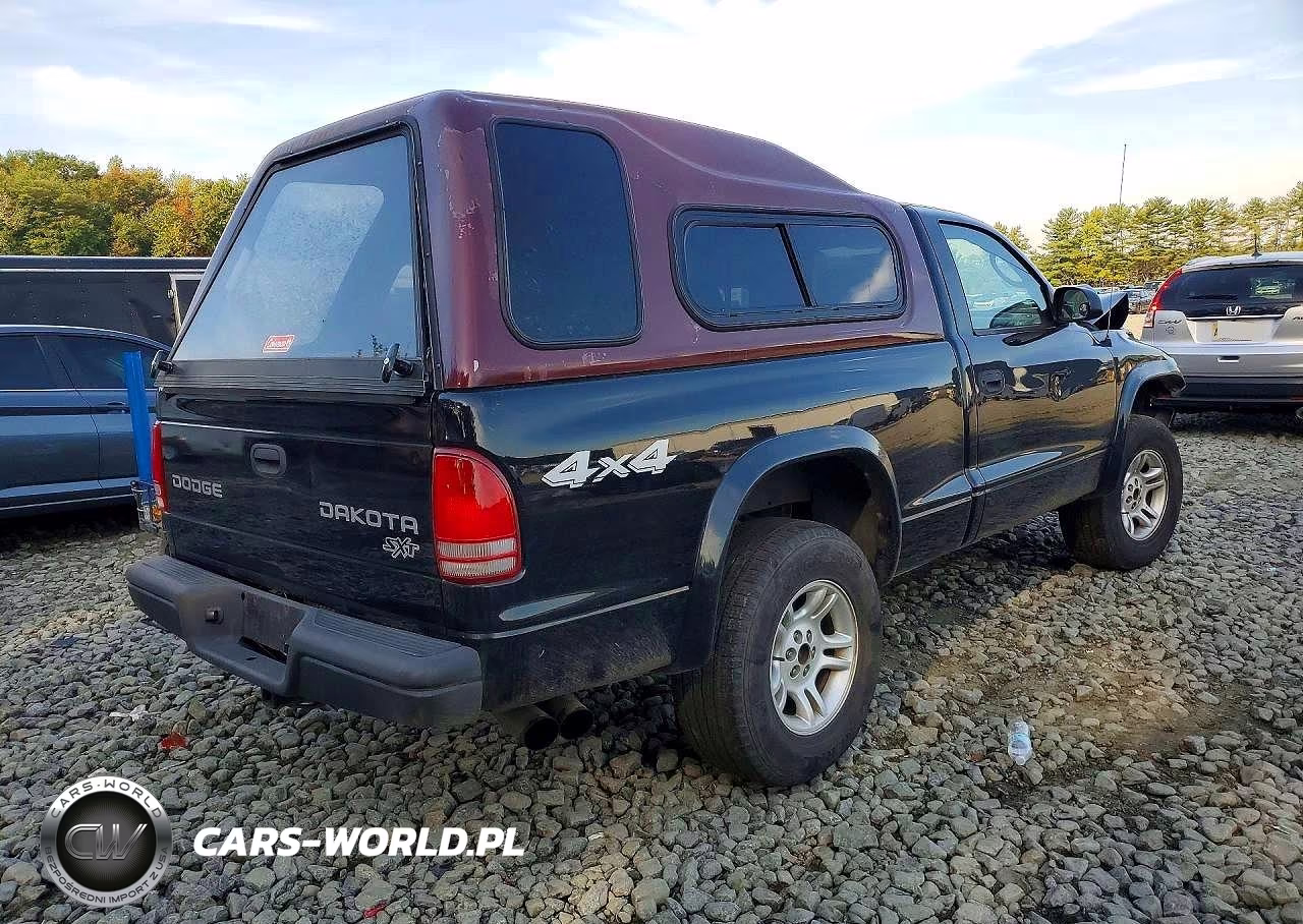 2004 Dodge Dakota Sxt VIN:1D7GG16K84S507866 - 3