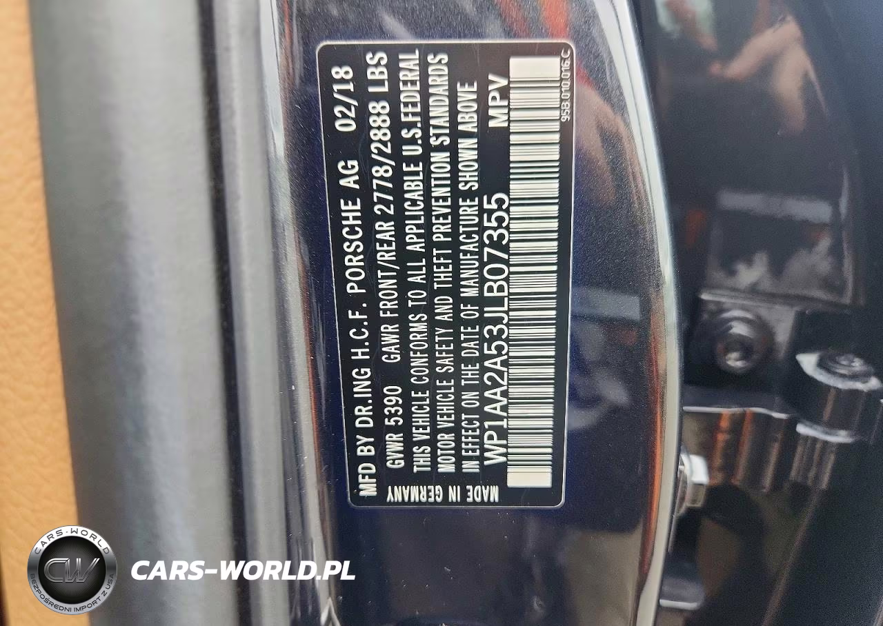 2018 Porsche Macan VIN:WP1AA2A53JLB07355 - 13
