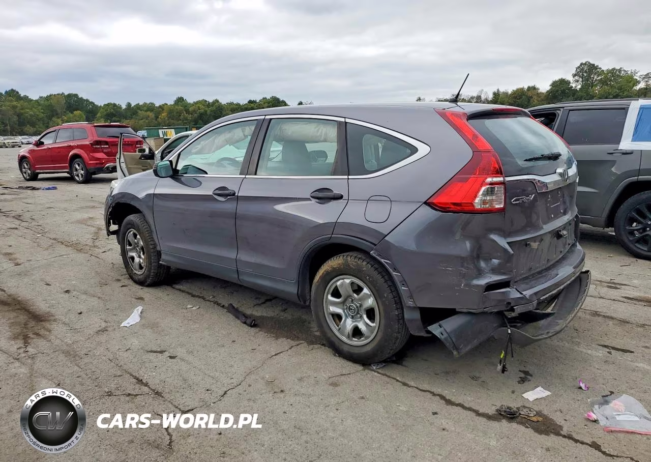 2015 Honda Cr-V Lx VIN:2HKRM4H30FH605035 - 2