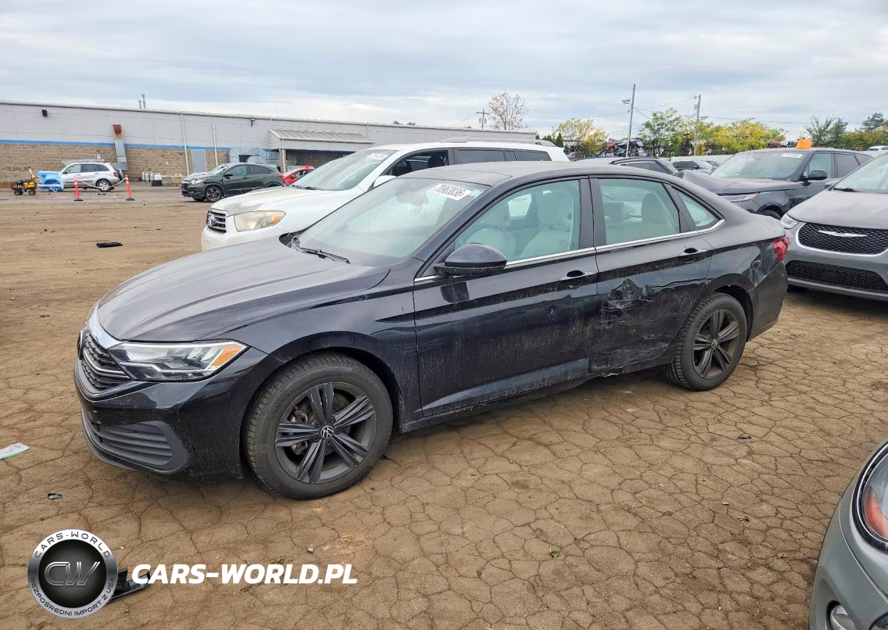2022 Volkswagen Jetta Se VIN:3VW7M7BU6NM019956 - 1
