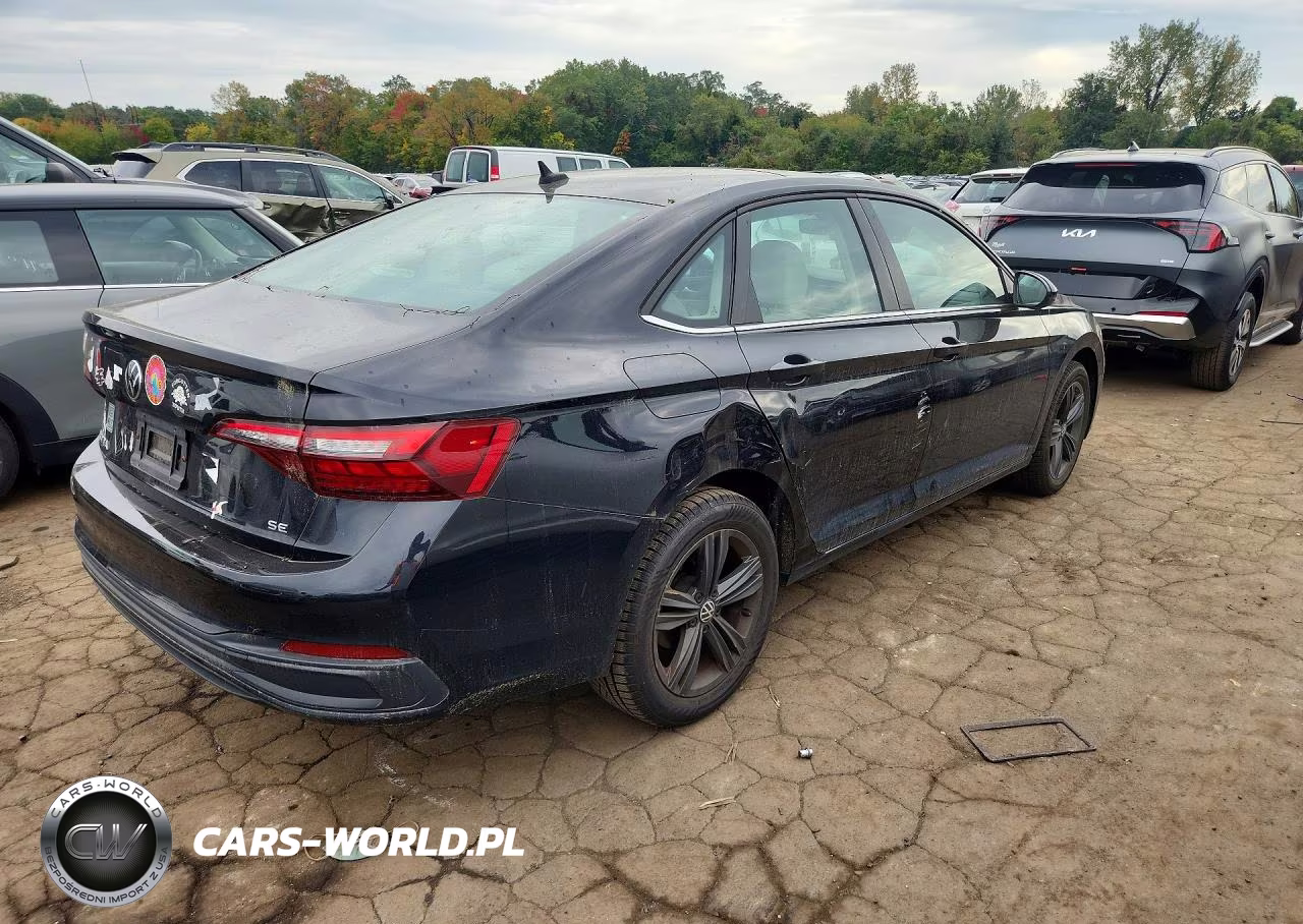 2022 Volkswagen Jetta Se VIN:3VW7M7BU6NM019956 - 3