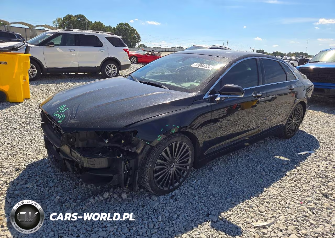 2017 Lincoln Mkz Reserve VIN:3LN6L5EC0HR657809 - 1