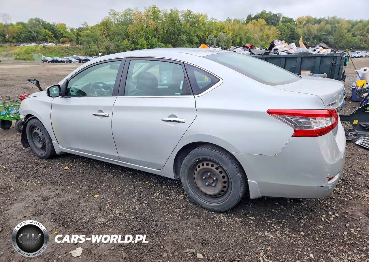 2015 Nissan Sentra Sv VIN:3N1AB7AP1FL686955 - 2