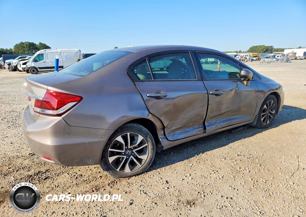 2015 HONDA CIVIC EX VIN:19XFB2F86FE019617 - 3