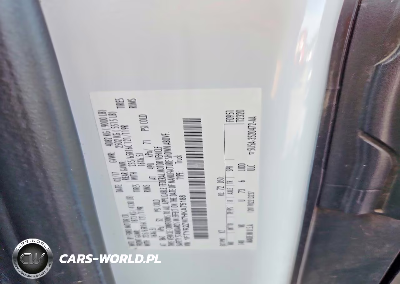 2017 Ford Transit T-250 VIN:1FTYR2ZM7HKA75188 - 12