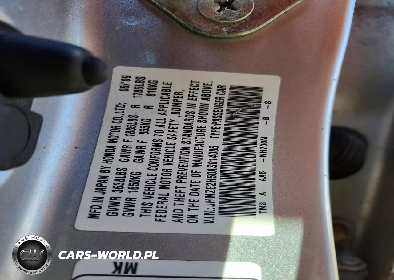 2010 Honda Insight Lx VIN:JHMZE2H50AS014005 - 12