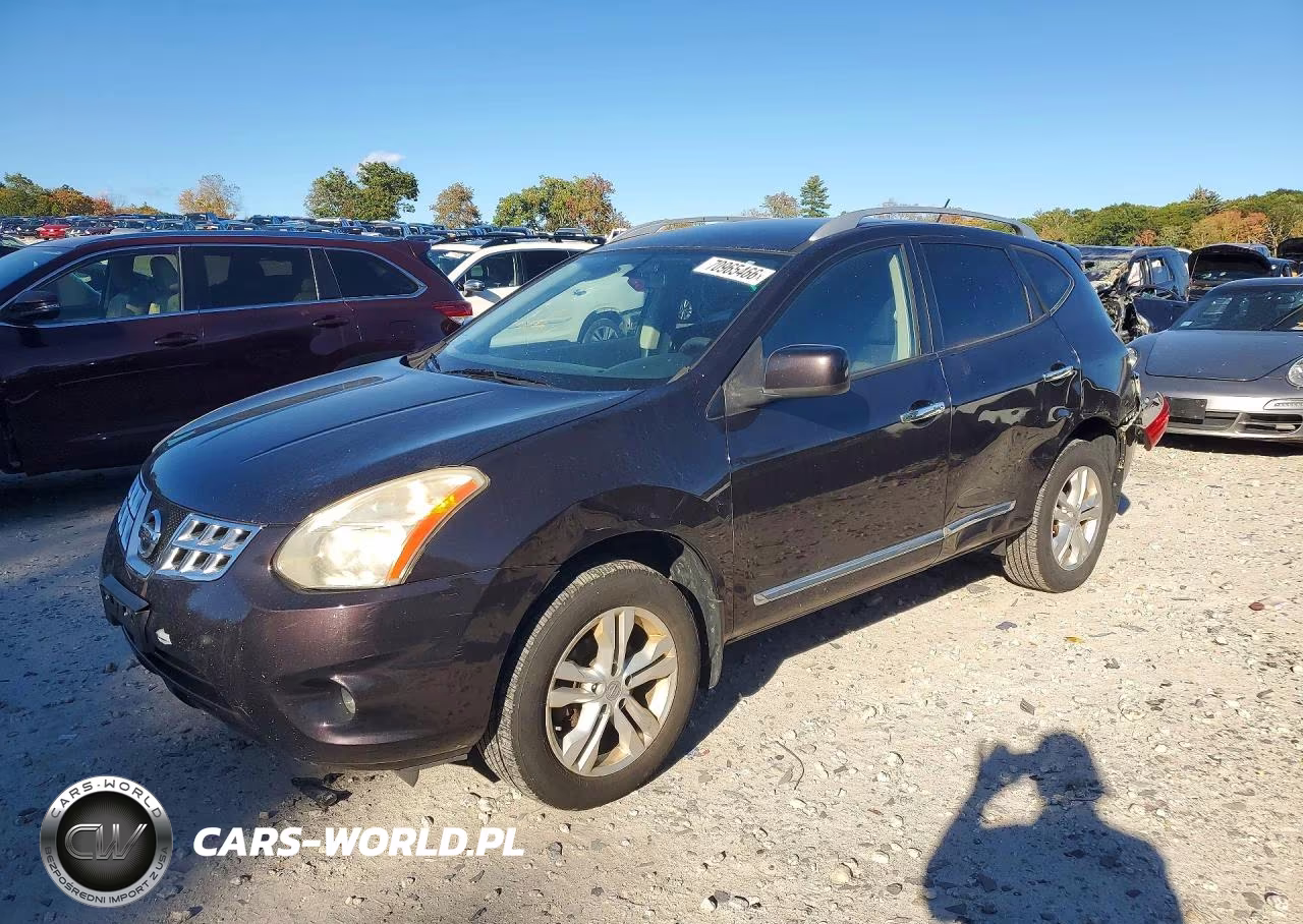 2013 Nissan Rogue S VIN:JN8AS5MV1DW641425 - 1