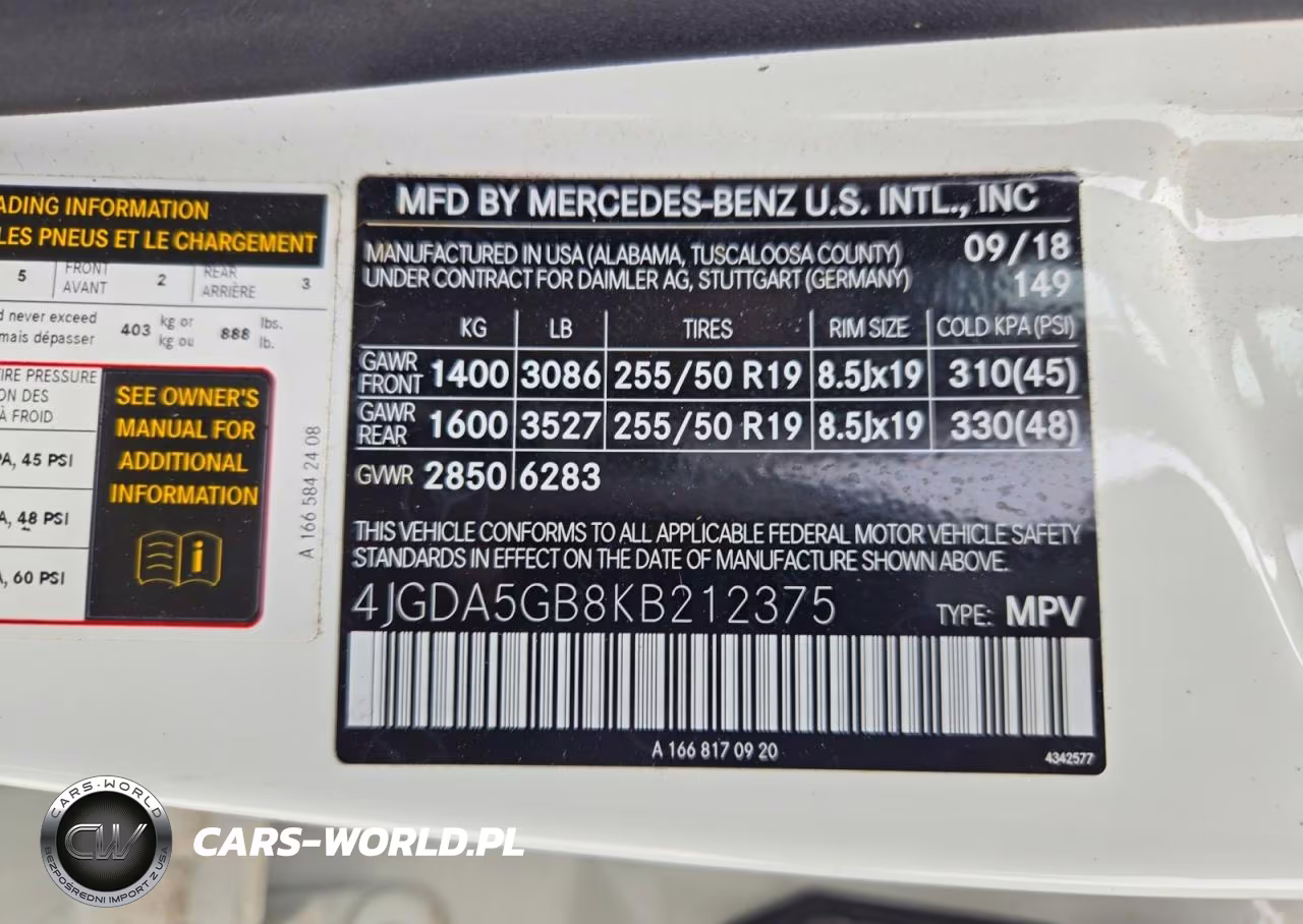 2019 Mercedes-Benz Gle 400 4Matic VIN:4JGDA5GB8KB212375 - 13