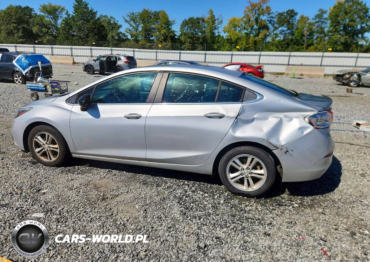 2016 Chevrolet Cruze Lt VIN:1G1BE5SM7G7273860 - 2