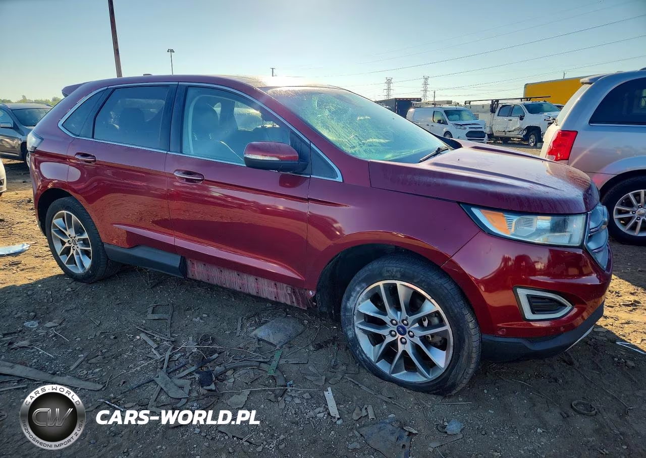 2016 Ford Edge Titanium VIN:2FMPK4K89GBB79355 - 4