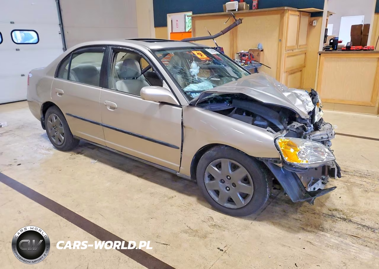 2001 Honda Civic Ex VIN:2HGES267X1H501007 - 4