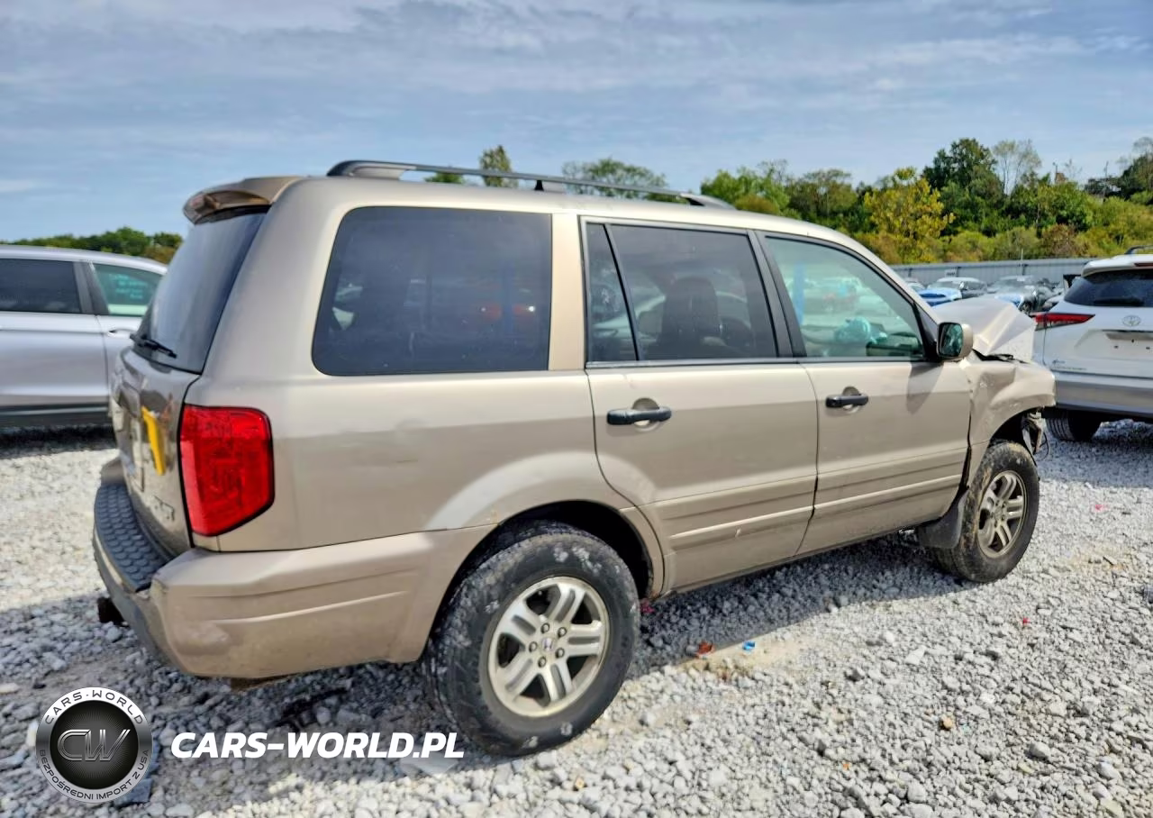 2004 Honda Pilot Exl VIN:2HKYF18664H508482 - 3