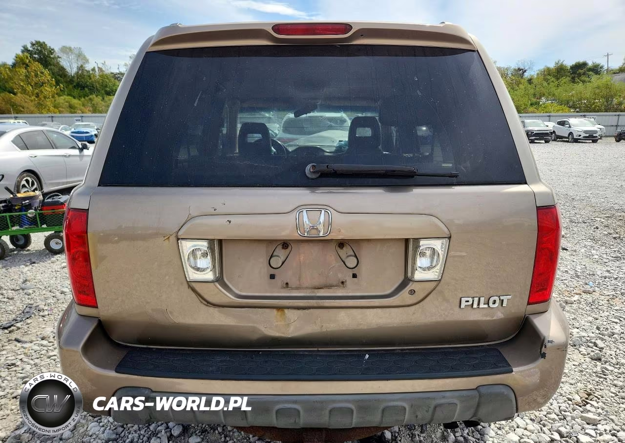 2004 Honda Pilot Exl VIN:2HKYF18664H508482 - 6