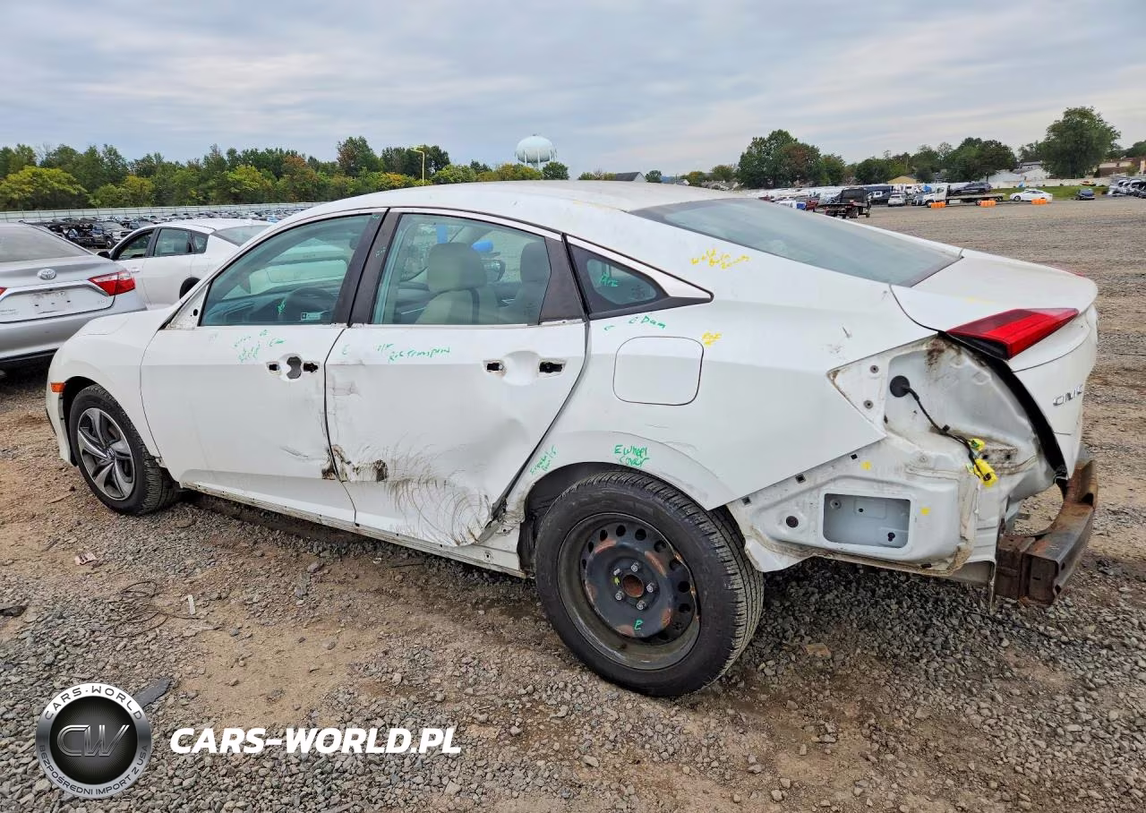 2020 Honda Civic Lx VIN:2HGFC2F64LH533303 - 2