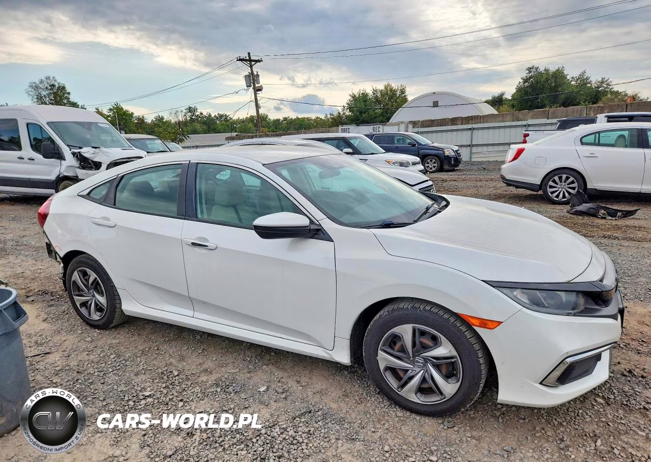 2020 Honda Civic Lx VIN:2HGFC2F64LH533303 - 4