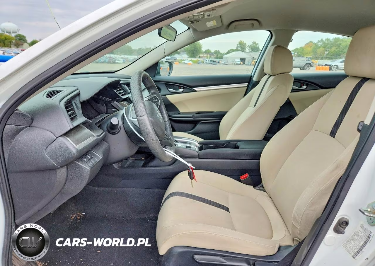 2020 Honda Civic Lx VIN:2HGFC2F64LH533303 - 7