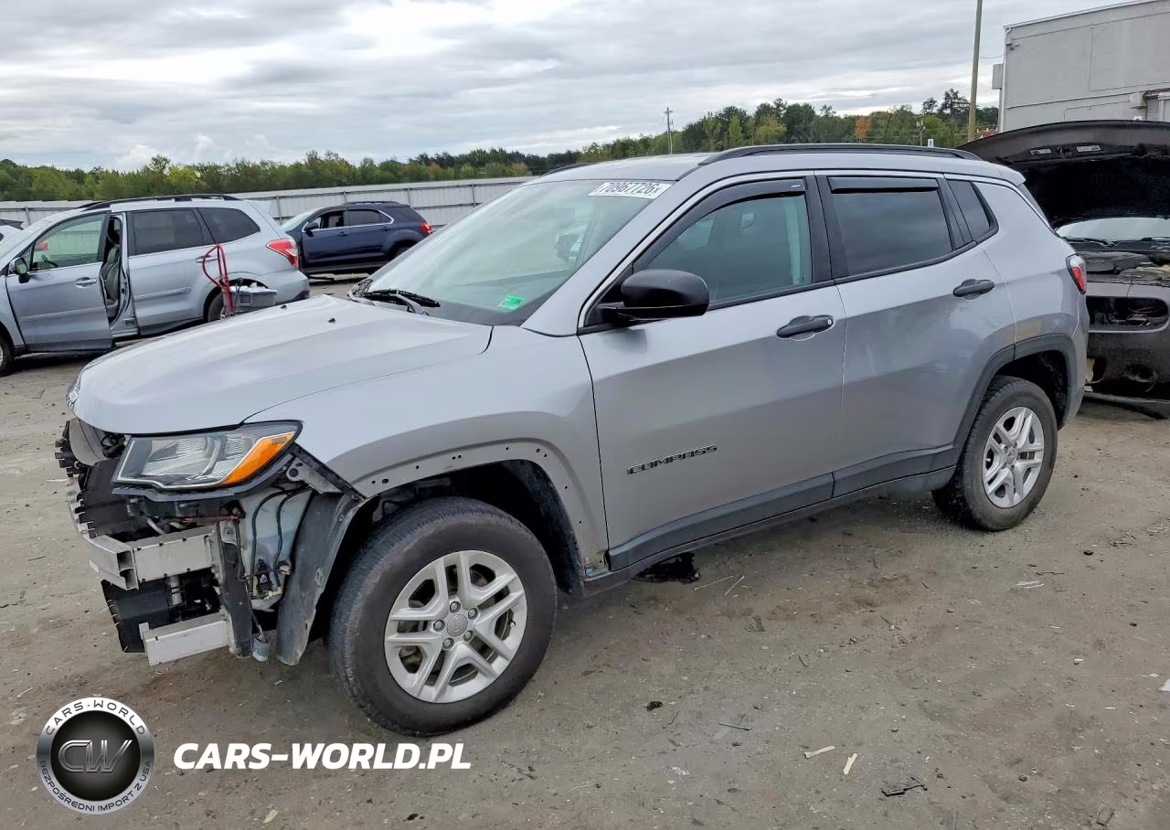 2019 Jeep Compass Sport VIN:3C4NJDAB1KT600378 - 1